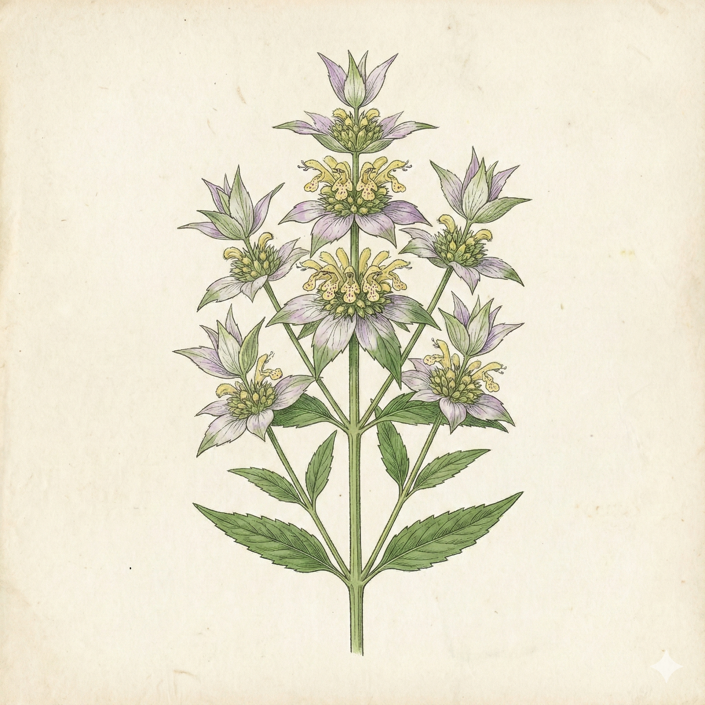 Monarda punctata – Spotted Beebalm