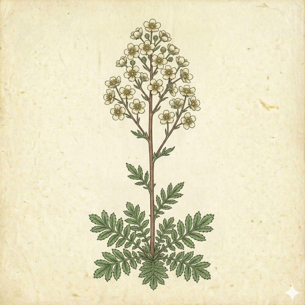 Drymocallis arguta – Prairie Cinquefoil