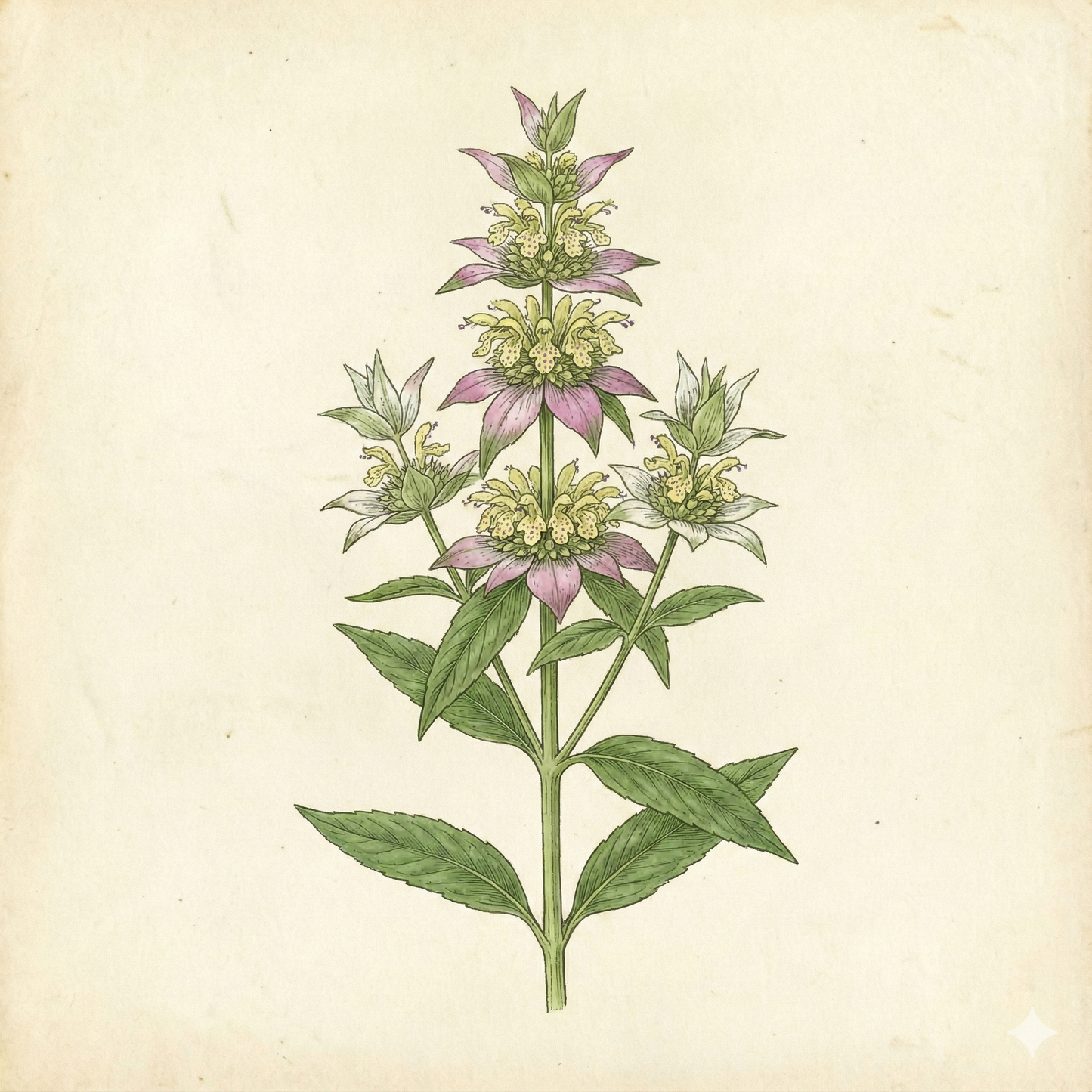 Monarda bradburiana – Eastern Beebalm