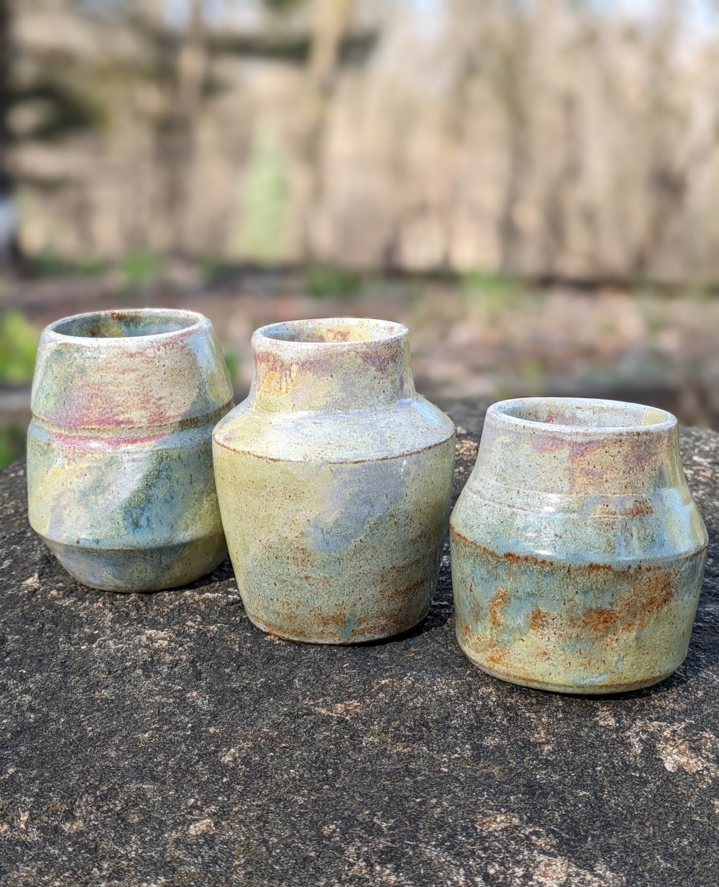 Mini Vase Trio 3-4"