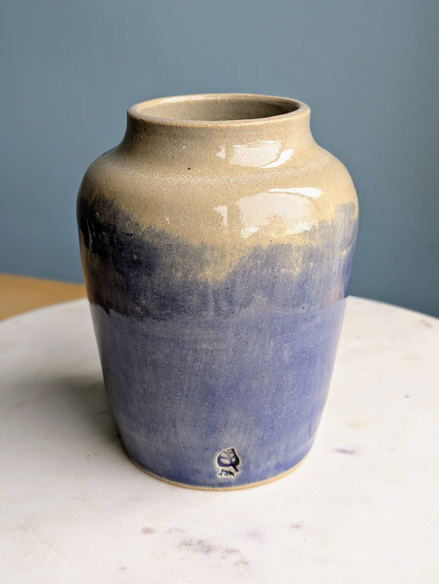 Blue Ombre Vase