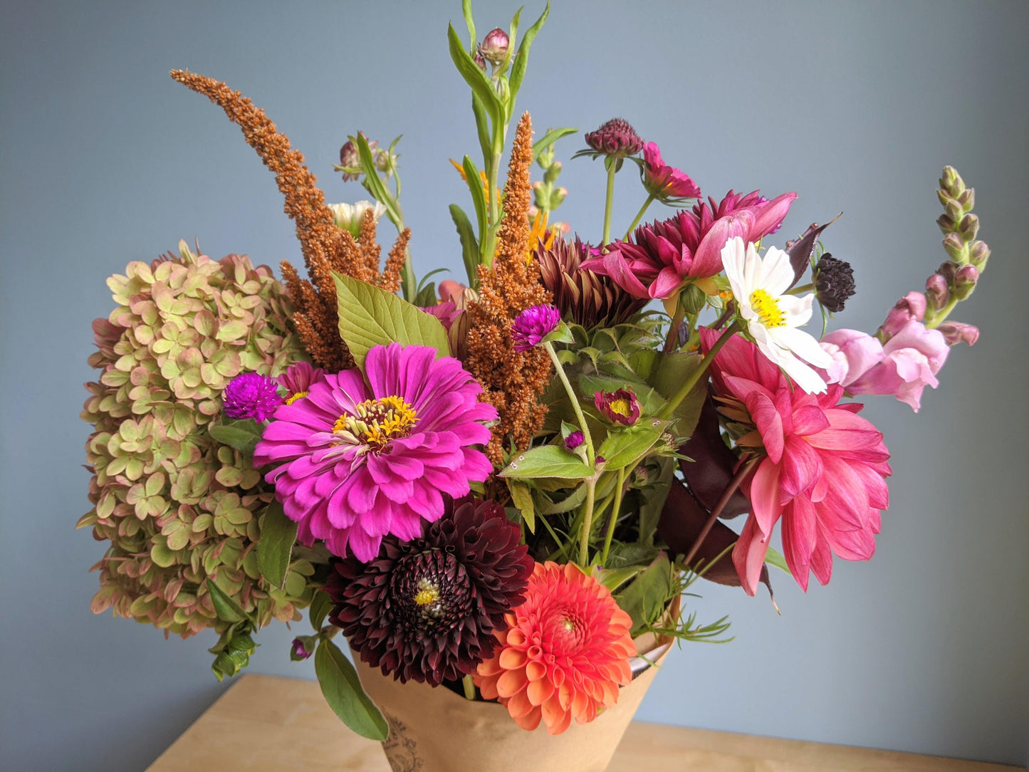 Fall Harvest Bouquet - Jan's Artisan Garden