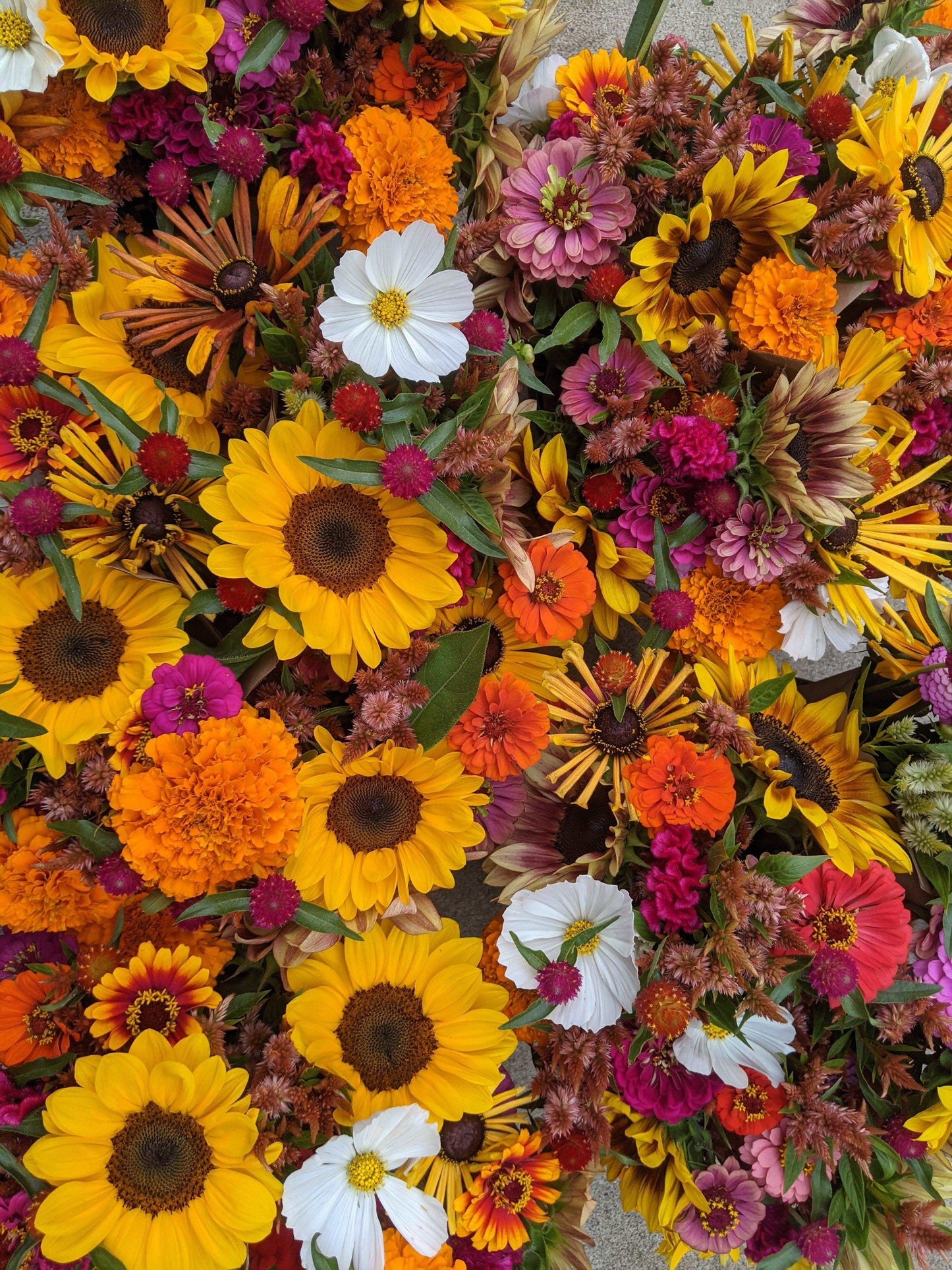 Fall Harvest Bouquet - Jan's Artisan Garden