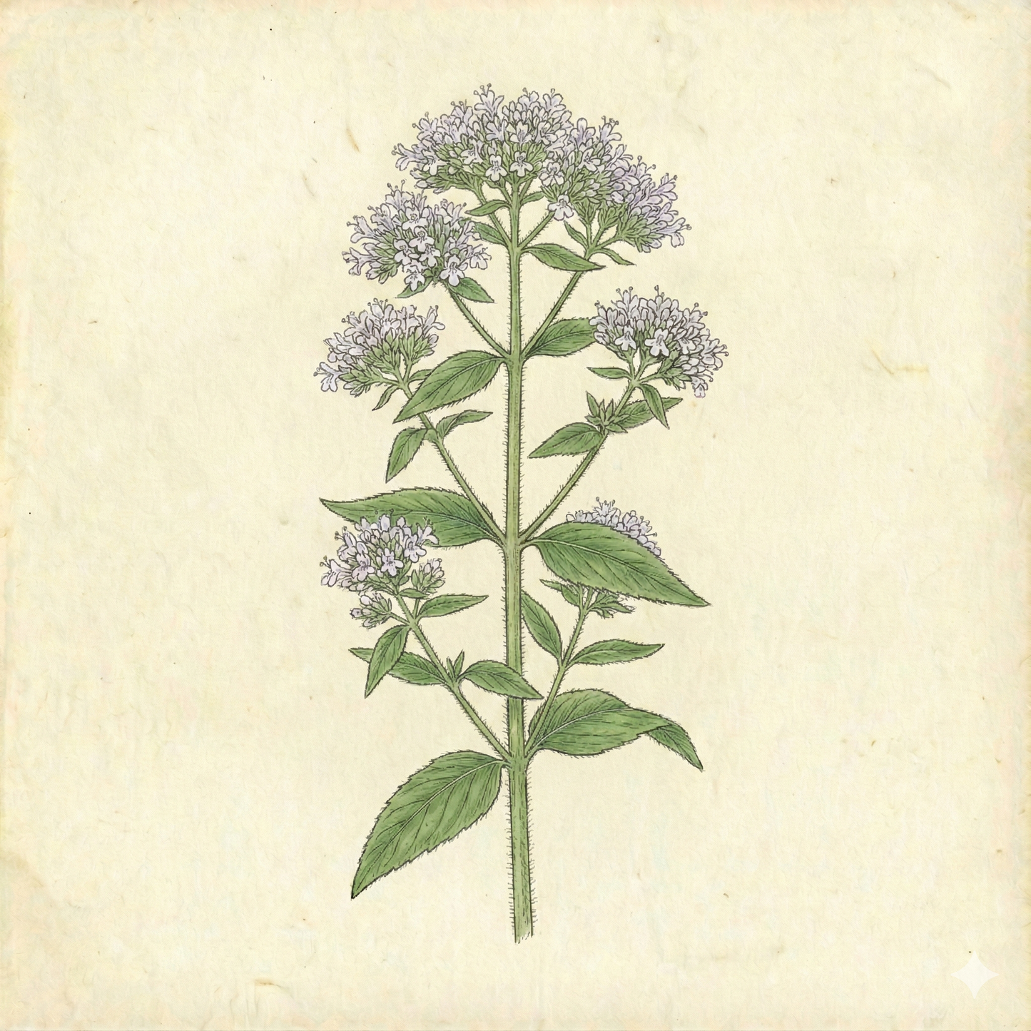 Pycnanthemum verticillatum var. pilosum – Hairy Mountain Mint