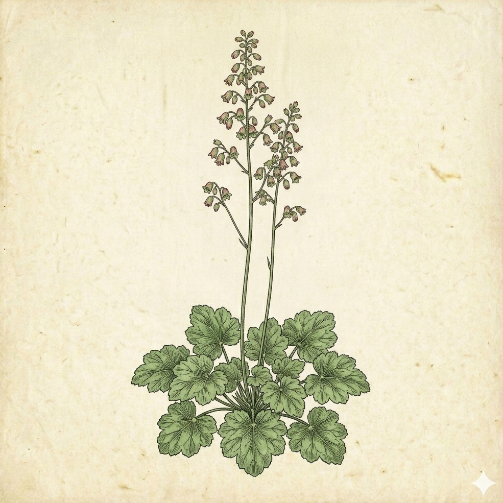 Heuchera richardsonii – Prairie Alumroot