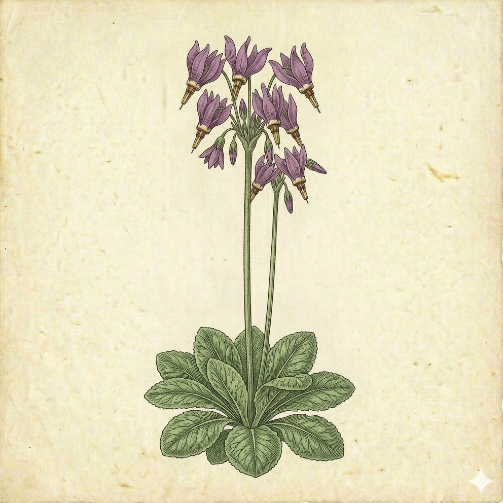 Dodecatheon amethystinum – Amethyst Shooting Star