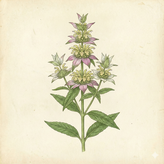 Monarda punctata – Spotted Beebalm