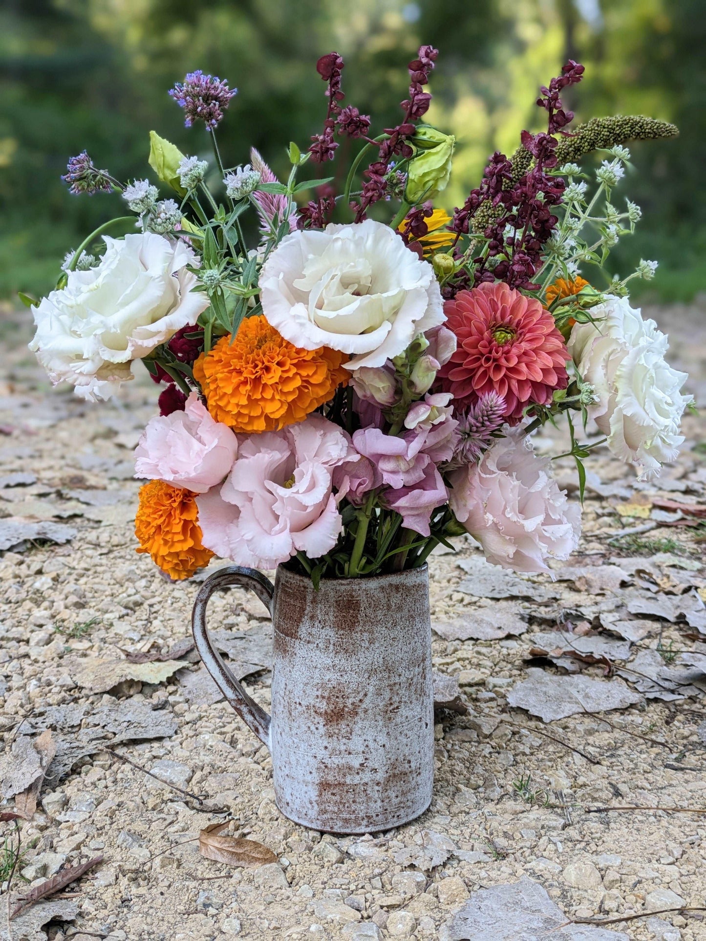 Pottery & Flowers
