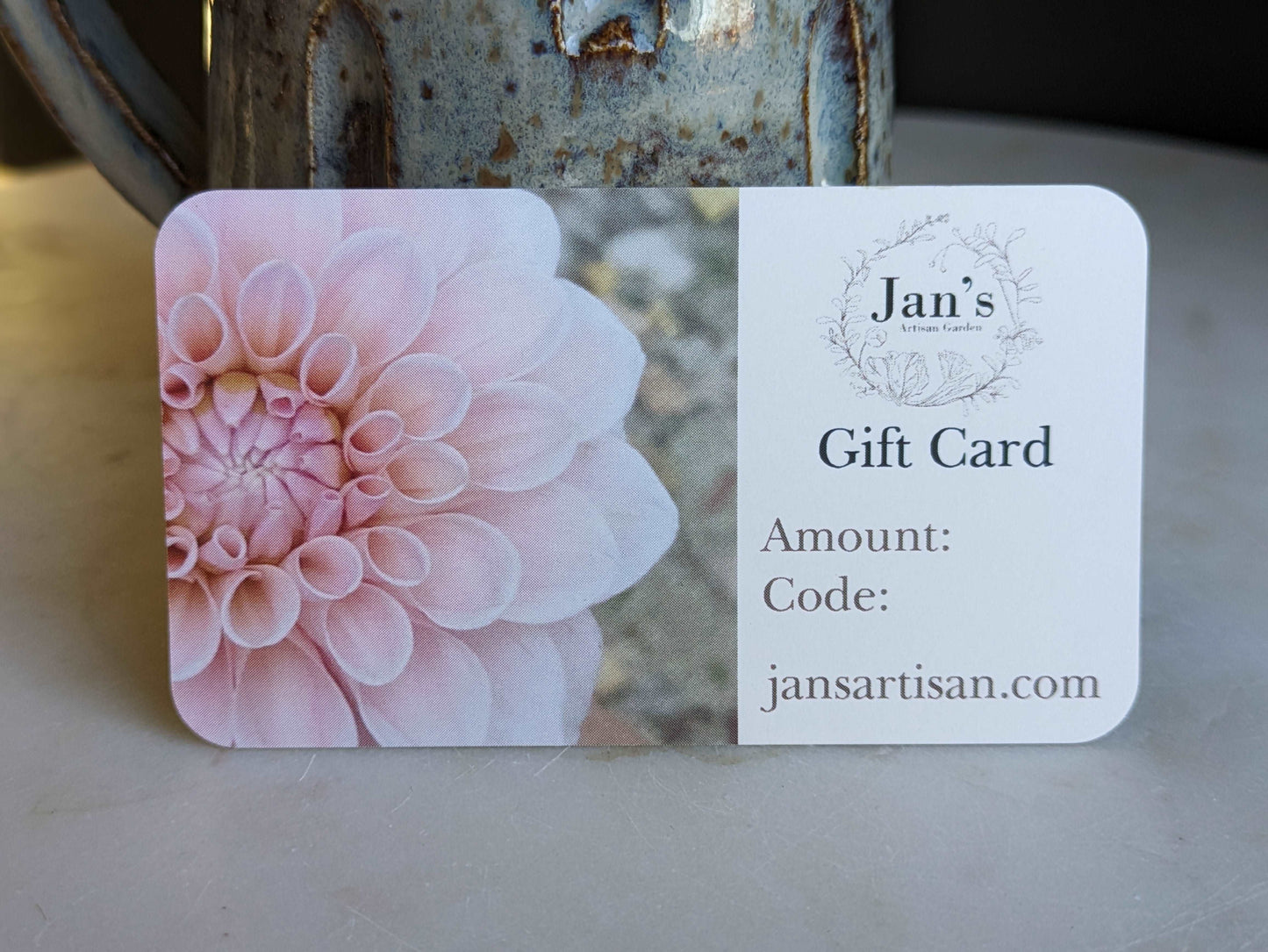 Jan's Artisan Garden Gift Card