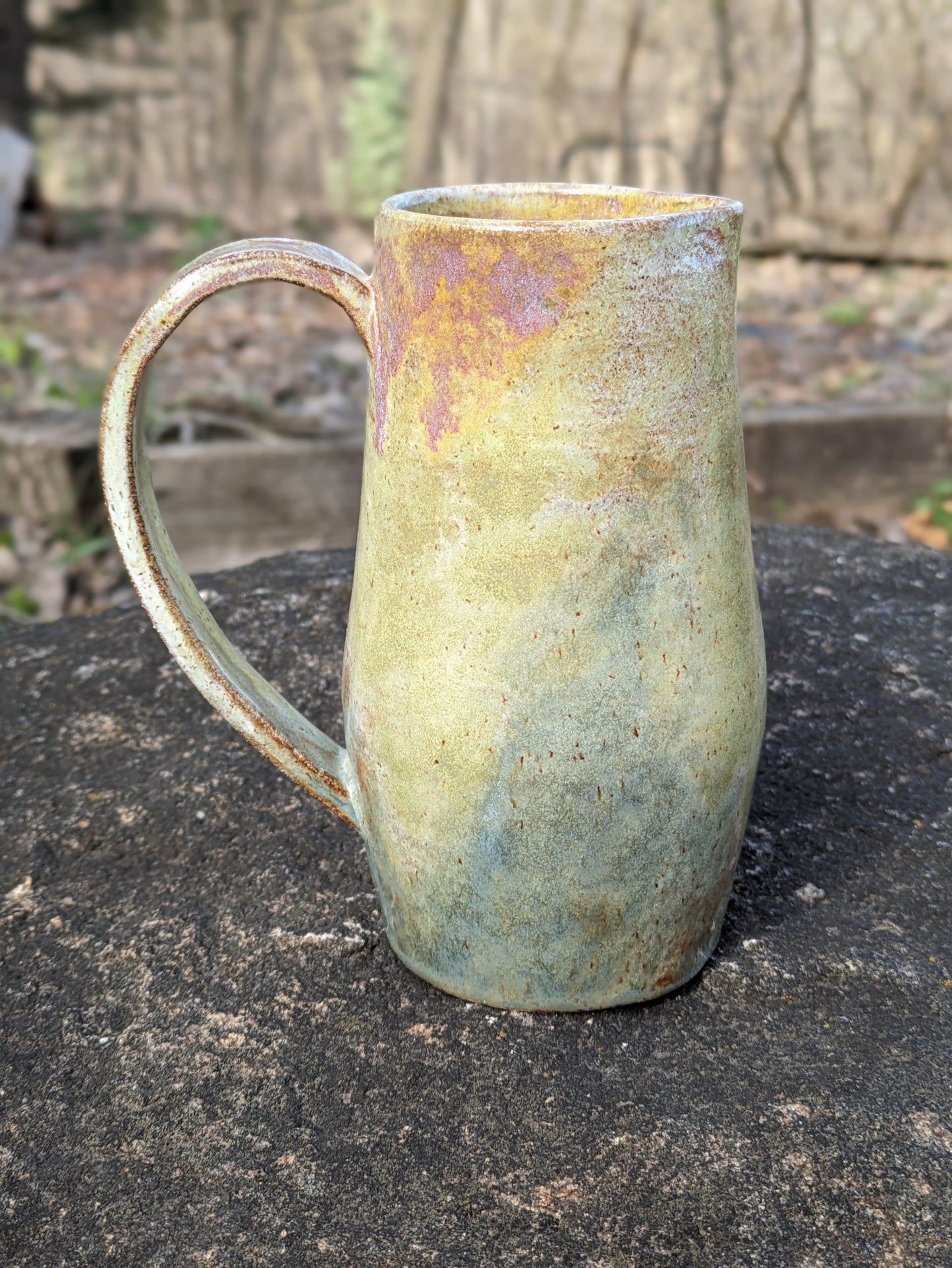 Mixed Pastel Ceramic Pitcher 6"