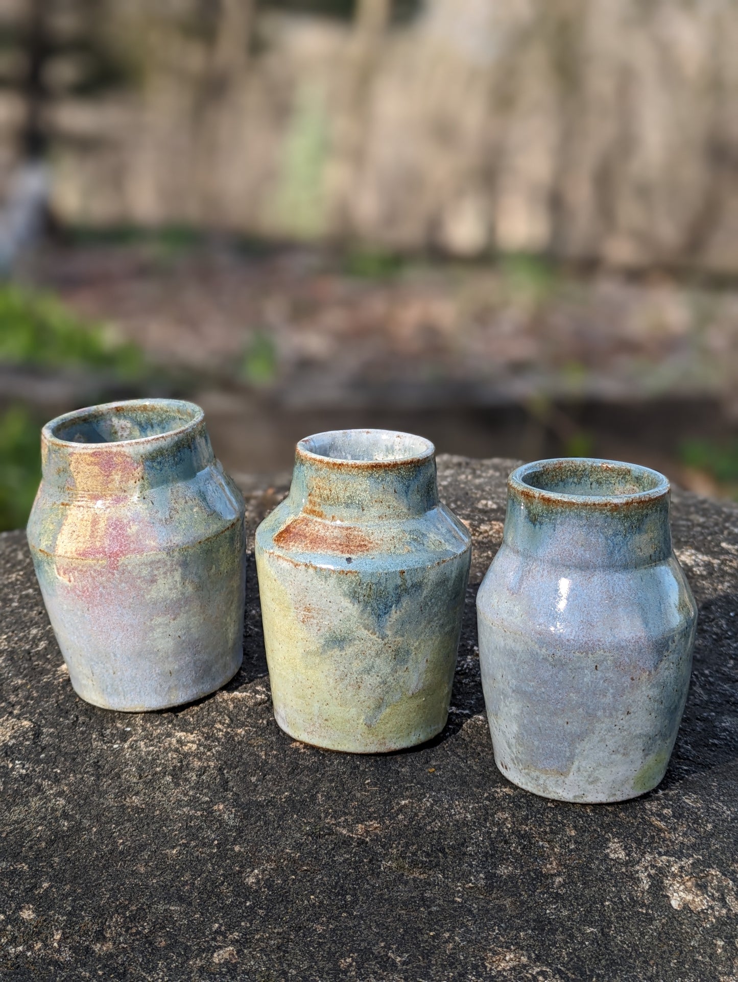 Mini Vase Trio 3-4"