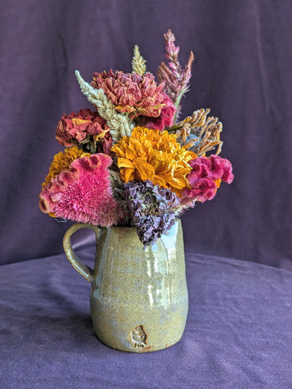 Autumn Dried Flower Arrangement