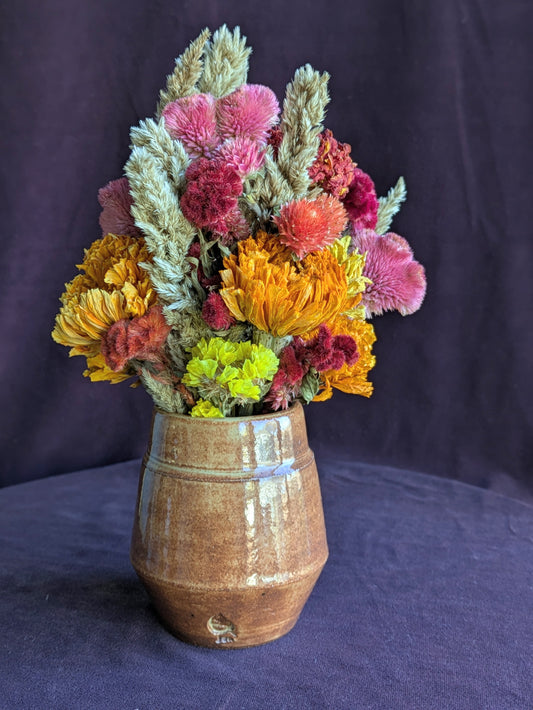 Autumn Dried Flower Arrangement