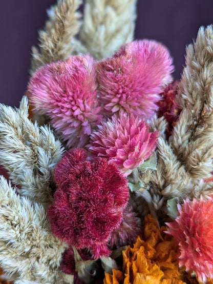 Autumn Dried Flower Arrangement