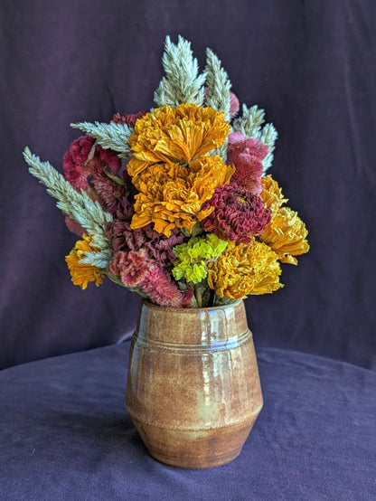 Autumn Dried Flower Arrangement