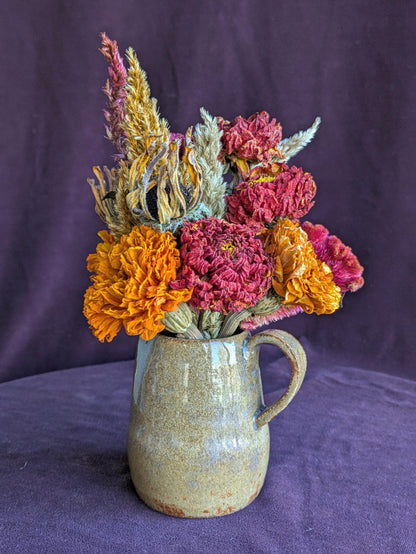 Autumn Dried Flower Arrangement