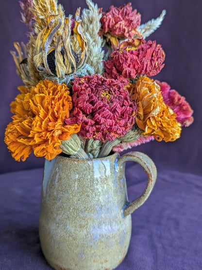 Autumn Dried Flower Arrangement