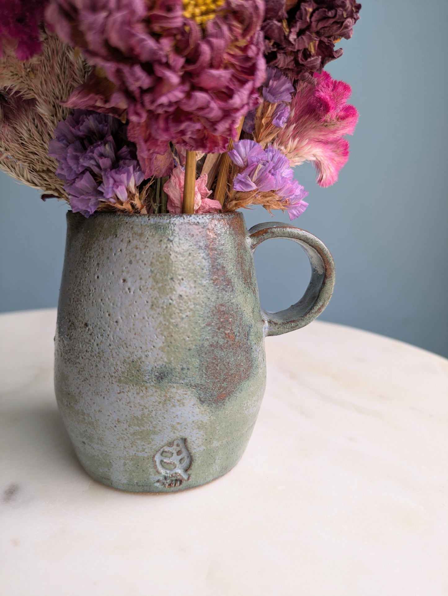 Tiny Pitcher Dried Flower Arrangement