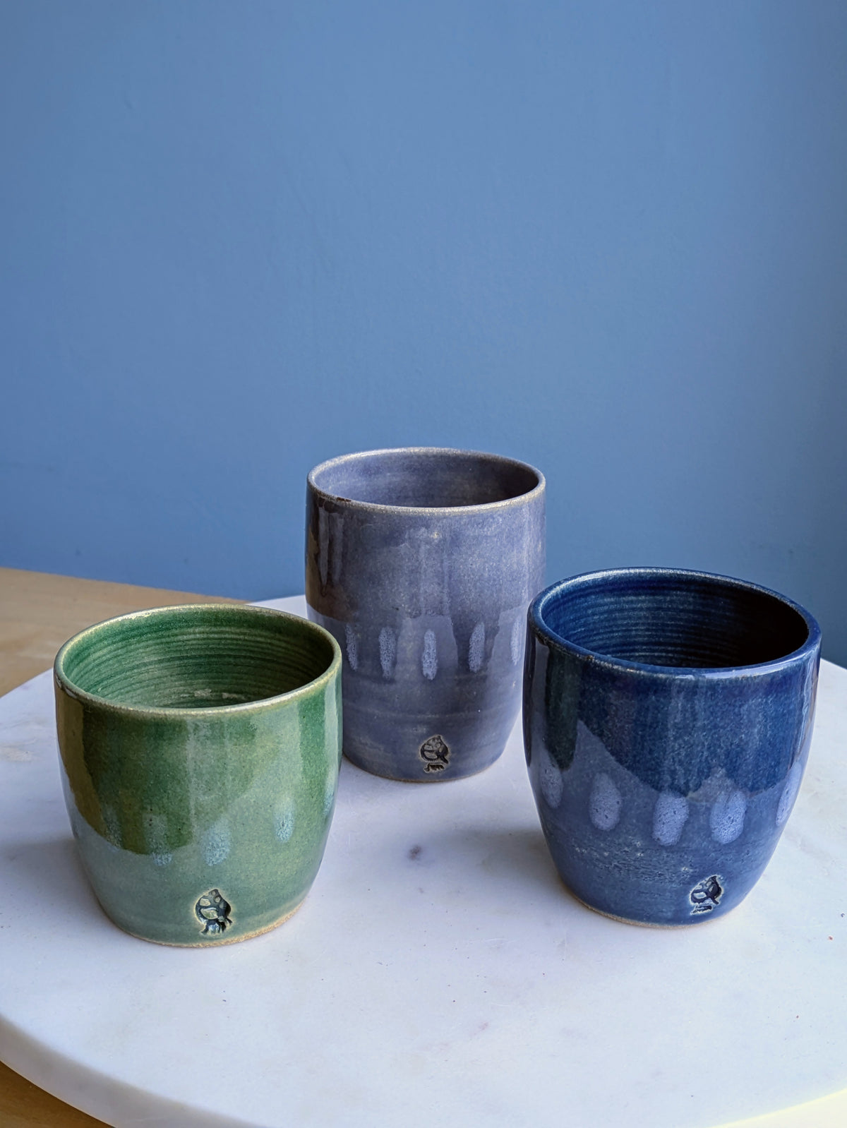 Mini Stripe Cups 3-4"