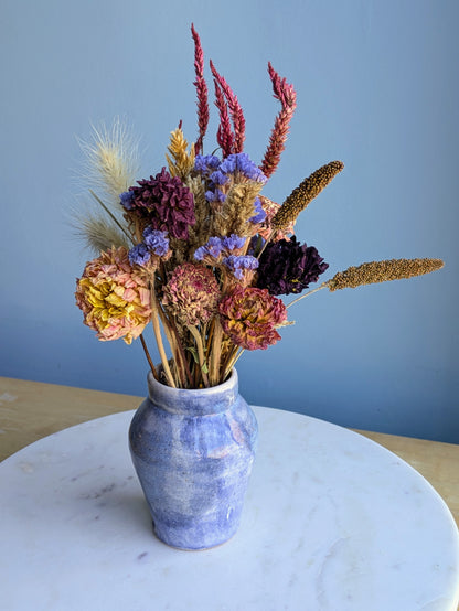 Small Vase Dried Flower Arrangement
