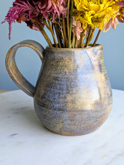 Small Pitcher Dried Flower Arrangement
