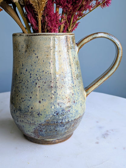 Small Pitcher Dried Flower Arrangement