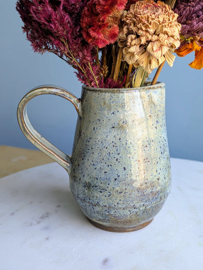 Small Pitcher Dried Flower Arrangement
