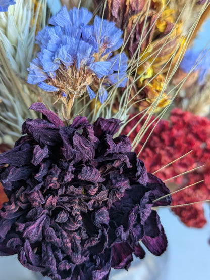 Small Vase Dried Flower Arrangement