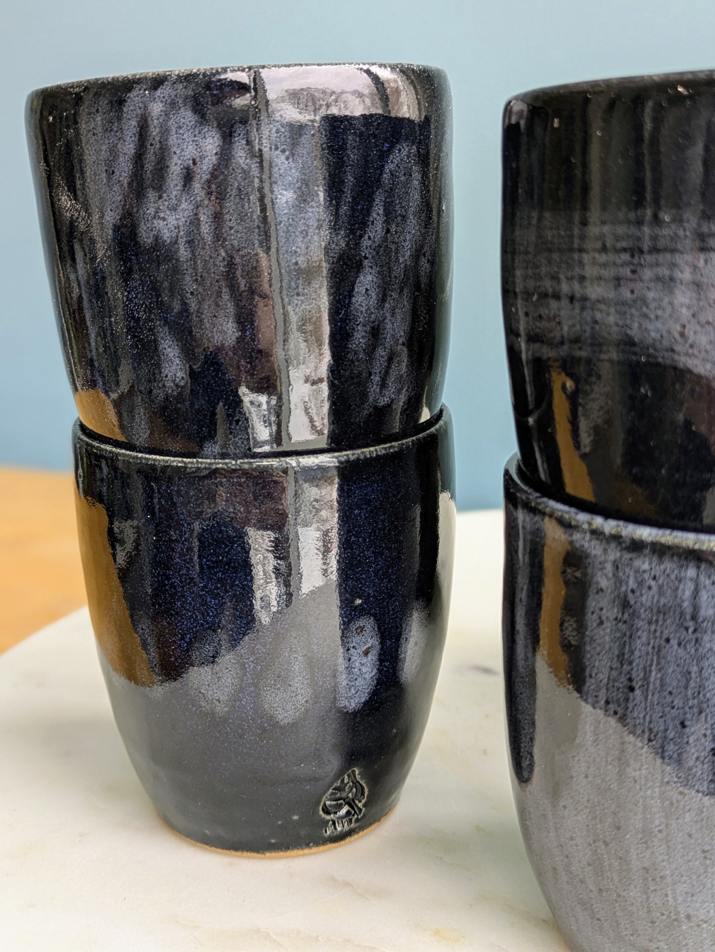 Midnight Pitcher and Cup Set