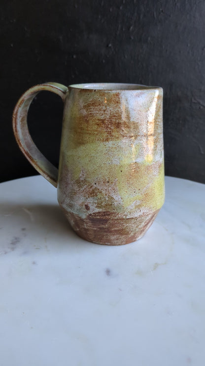 Shorty Color Wash Ceramic Pitcher 5"