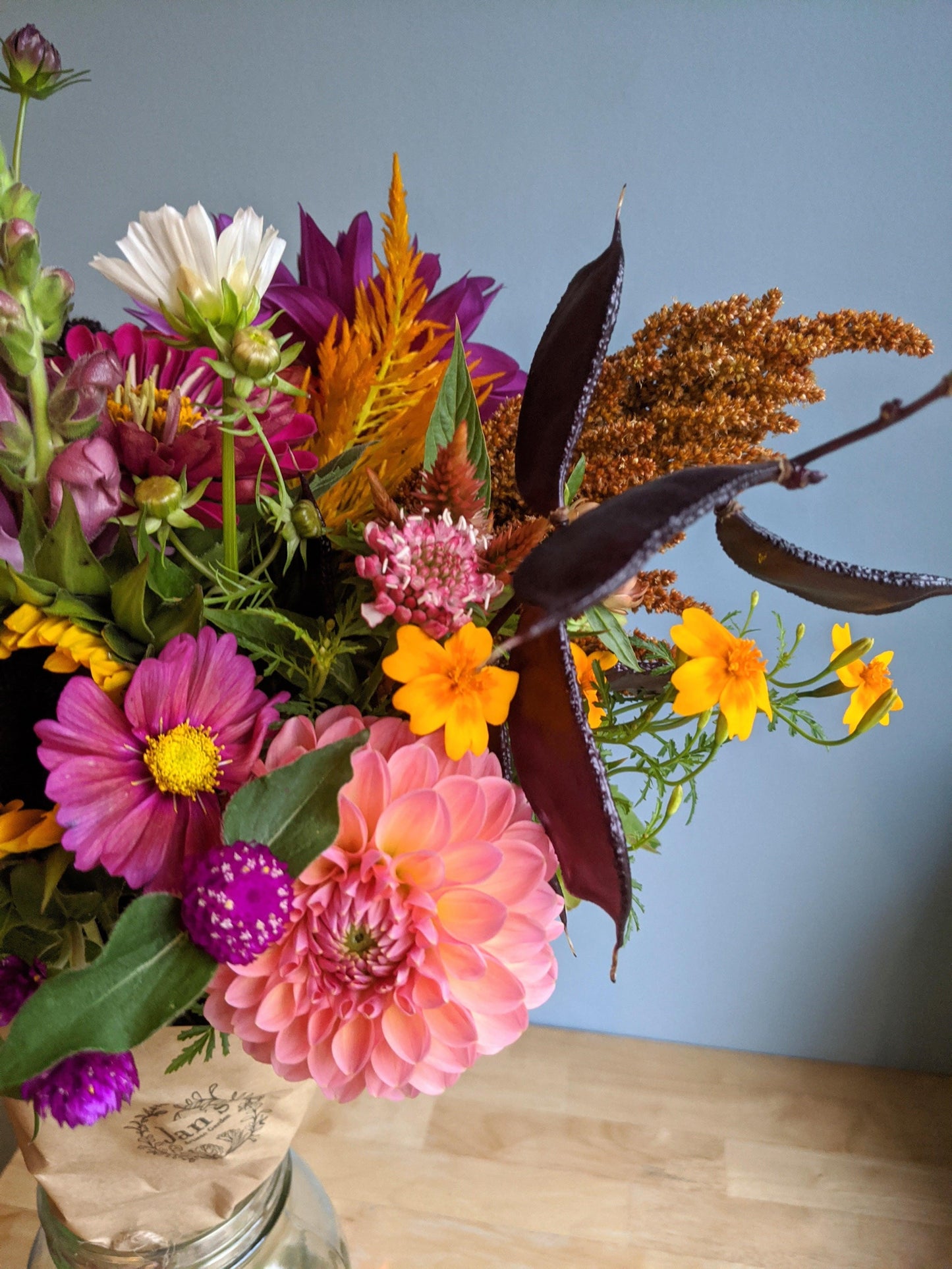 Fall Harvest Bouquet - Jan's Artisan Garden